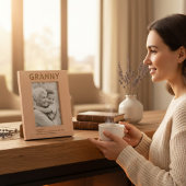Granny Definition Laser Etted Picture Frame Geätzte Rahmen