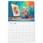 Granny Gone Wild – 2026 Retirement Adventure Calen Kalender (Mär 2026)