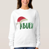 Granny Grandma Abuela Santa Claus Weihnachten Sweatshirt (Vorderseite)
