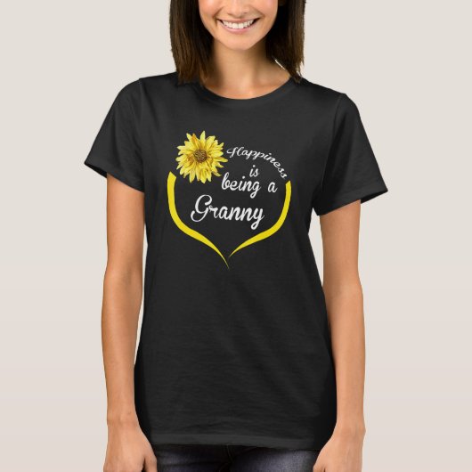 Granny  Happiness Is Being A Granny T-Shirt (Vorderseite)