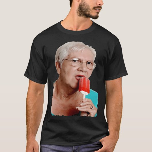 Granny Ice Lolly T-Shirt (Vorderseite)