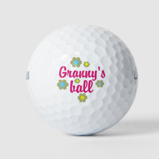 Granny-Kugel Golfball (Vorderseite)