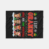 Granny Lieben Ihre Niedlichen Renditen Xmas Gruppe Fleecedecke (Vorderseite (Horizontal))