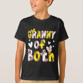 Granny Of Both Proud Softll Sell Granny Grandma  T-Shirt (Vorderseite)