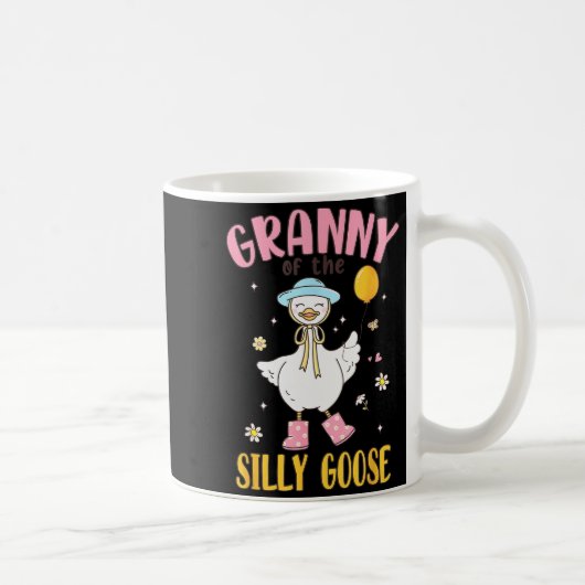 Granny Of The Silly Goose First Birthday Family Ma Kaffeetasse (Rechts)
