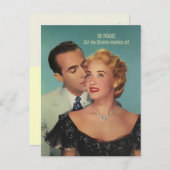 Granny Panties ~ Postcard / Einladungen (Vorne/Hinten)