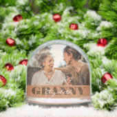 Granny Photo Keepsake  Schneekugeln (Weihnachten)