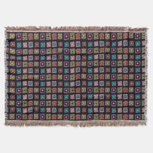 Granny Quadares Decke (Vorderseite)