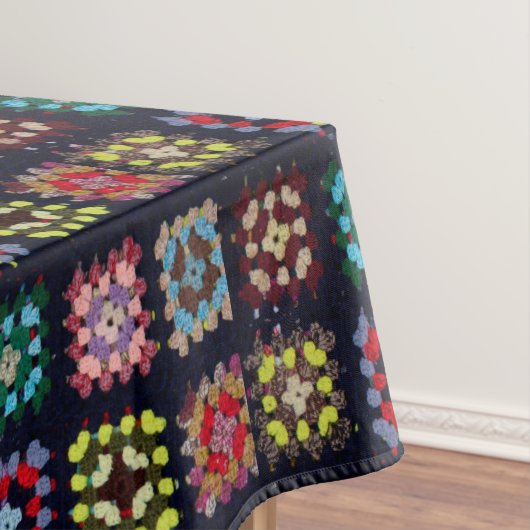 Granny Quadares Tischdecke (Beispiel)
