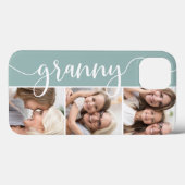 Granny Script Oma Foto Collage Case-Mate iPhone Hülle (Rückseite (Horizontal))