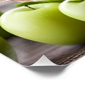 Granny Smith Äpfel Poster (Ecke)