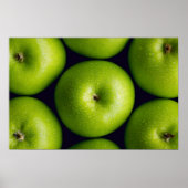 Granny Smith Äpfel Poster (Vorne)