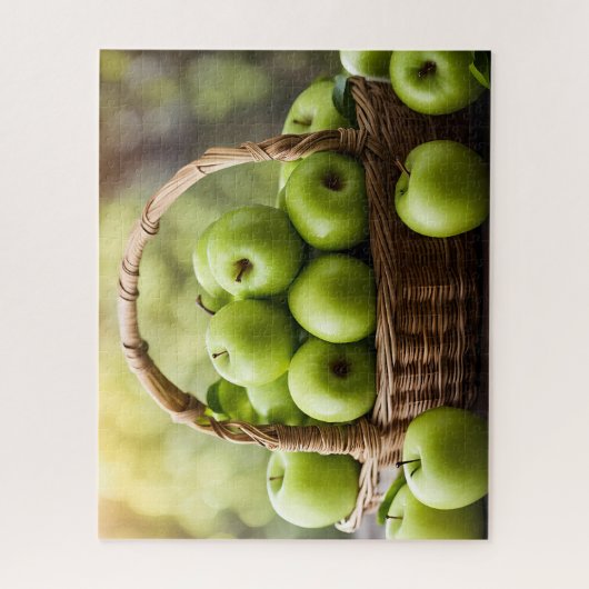 Granny Smith Äpfel Puzzle (Vertikal)