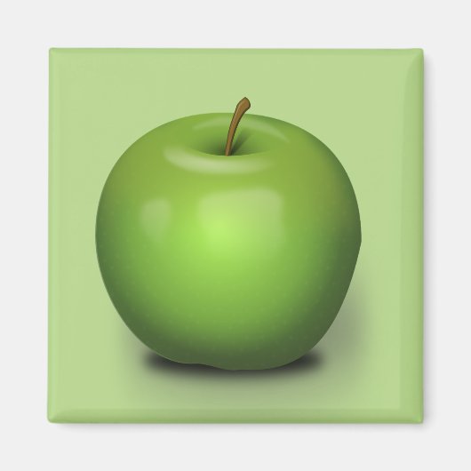 Granny Smith Apple Magnet (Vorne)