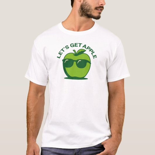 Granny Smith - Funny Apple T-Shirt (Vorderseite)