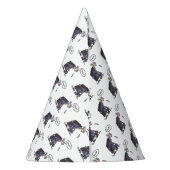 Granny Spitting! Party Hüte Partyhütchen (Rückseite)