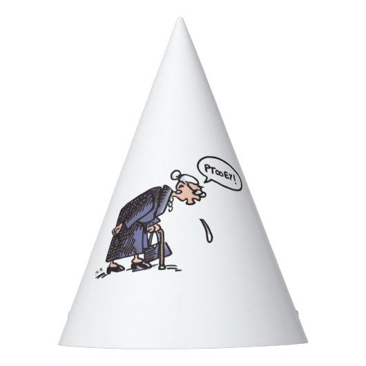 Granny Spitting! Party Hüte Partyhütchen (Vorderseite)