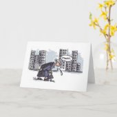 Granny Spitzen! Grußkarte Karte (Gelbe Blume)