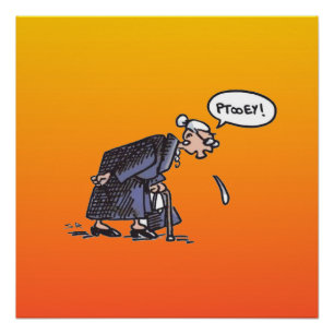 Granny Spitzen! mattes Plakat Poster