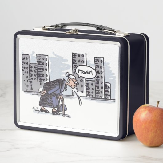 Granny Spitzen, schwarzer Lunchbox (Beispiel)