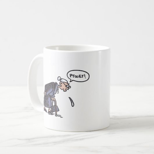 Granny Spitzen-Tasse Kaffeetasse (Vorderseite Links)