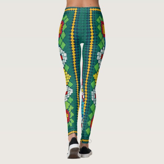 Granny Square Bloomer Leggings (Rückseite)