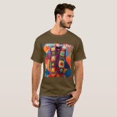 Granny Square Day T - Shirt (Vorne ganz)