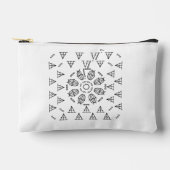 Granny Square Muster Kleiner Pouch Zubehörtasche (Vorderseite)