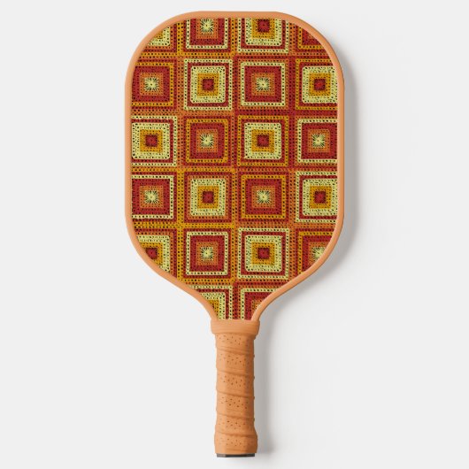Granny Square Pattern Pickleball Schläger (Vorderseite)