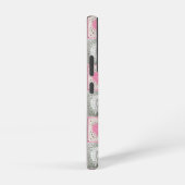 Granny Square Quilt mit Herzen und Schafen Samsung Galaxy Hülle (Rechte Seite)