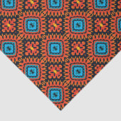 Granny Squares Seidenpapier (Detail)