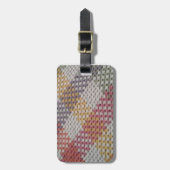 Granny Stitch Crochet Pooling Gepäckmarke Gepäckanhänger (Vorderseite vertikal)