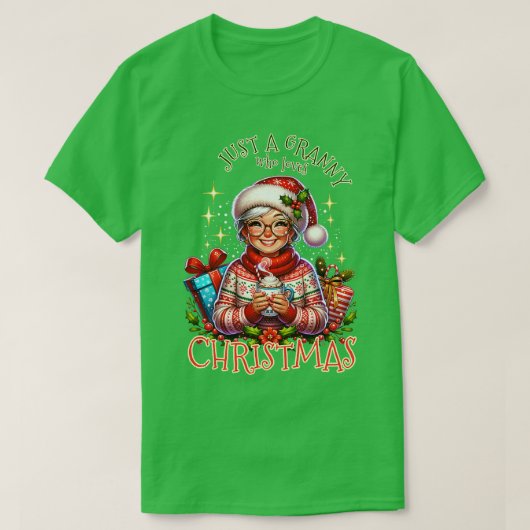 Grannys Christmas TShirt (Design vorne)