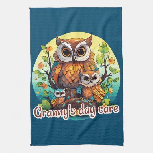 Granny's day care geschirrtuch (Vertikal)