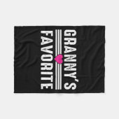 Granny's Favorite Fleecedecke (Vorderseite (Horizontal))