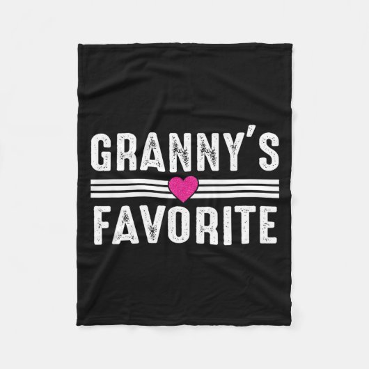 Granny's Favorite Fleecedecke (Vorderseite)