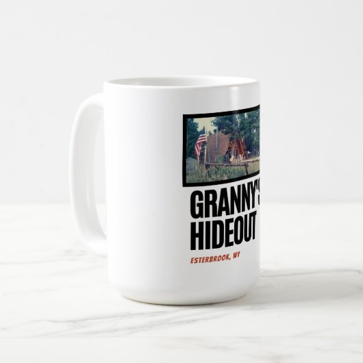 Granny's Hideout Coffee Cup Kaffeetasse (Vorderseite Links)