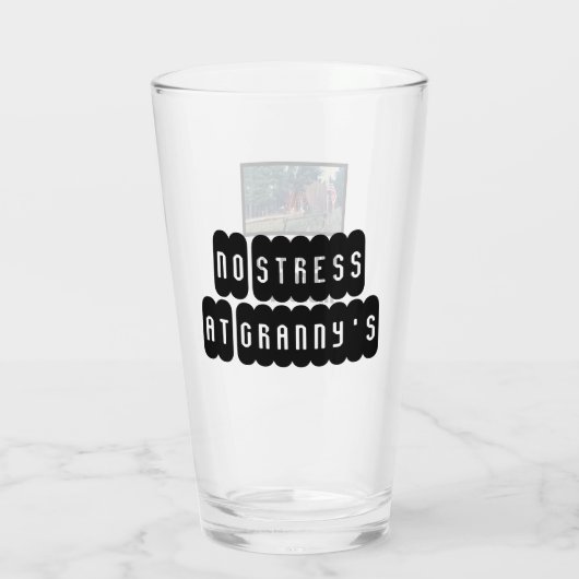 Granny's Hideout-Getränkeglas Glas (Rückseite)