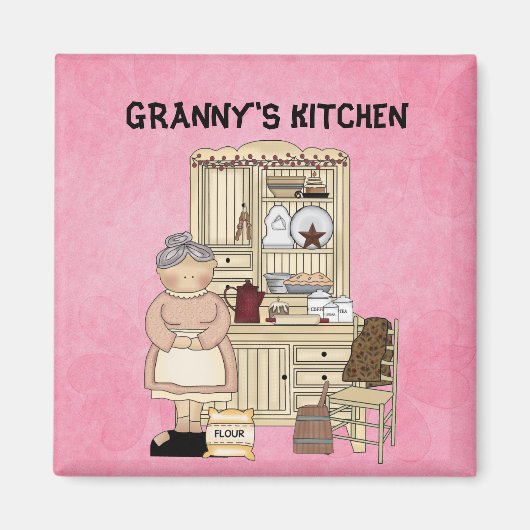 GRANNY'S KITCHEN MAGNET (Vorne)