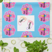 Granny's Place Retro Muster Geschirrtuch (Gefaltet)