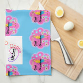 Granny's Place Retro Muster Geschirrtuch (Viertel Falte)