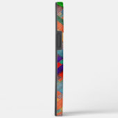 Grannys rotgekreuzte Streifen, mit gewebtem Aspekt Case-Mate iPhone Hülle (Rückseite / Rechts)