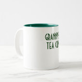 GRANNY'S, TEA CUP ZWEIFARBIGE TASSE (Vorderseite Links)