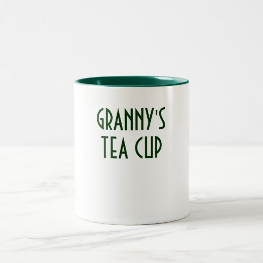 GRANNY'S, TEA CUP ZWEIFARBIGE TASSE (Mittel)