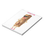 Granola Girl Notizblock (Rotiert)