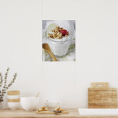 Granola, Hafer, Toasted, Obst, Berry, Himbeere, Poster (Küche)