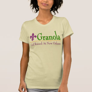 Granola: Mädchen angehoben in New Orleans T-Shirt