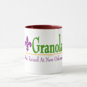 Granola: Mädchen im New Orleans Cup aufgewachsen Tasse (Zentrum)