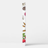 Granola,  muesli seamless pattern. Oat flakes hand Case-Mate iPhone Hülle (Rückseite / Rechts)