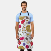 Granola, Müsli nahtloses Muster. Haferflocken Schürze (Getragen)